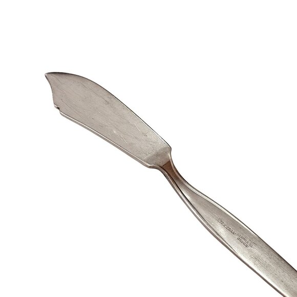 Elden Vintage Flower Butter Knife stainless 6.5" Rose Midcentury Colonial EDL5 - Picture 5 of 6